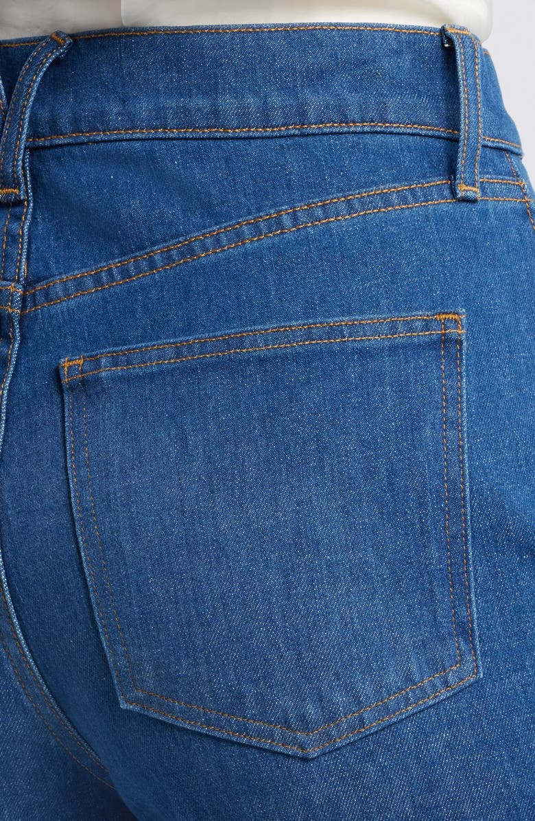 Veronica Beard Alenah Straight Leg Jeans, Alternate, color, Cornflower