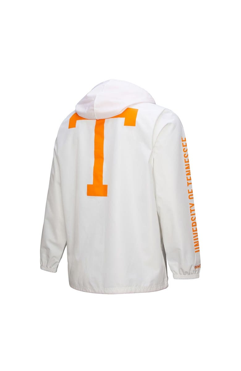 Mitchell & Ness Men's Mitchell & Ness White Tennessee Volunteers Coaches Full-Snap Hoodie Jacket, Alternate, color, White