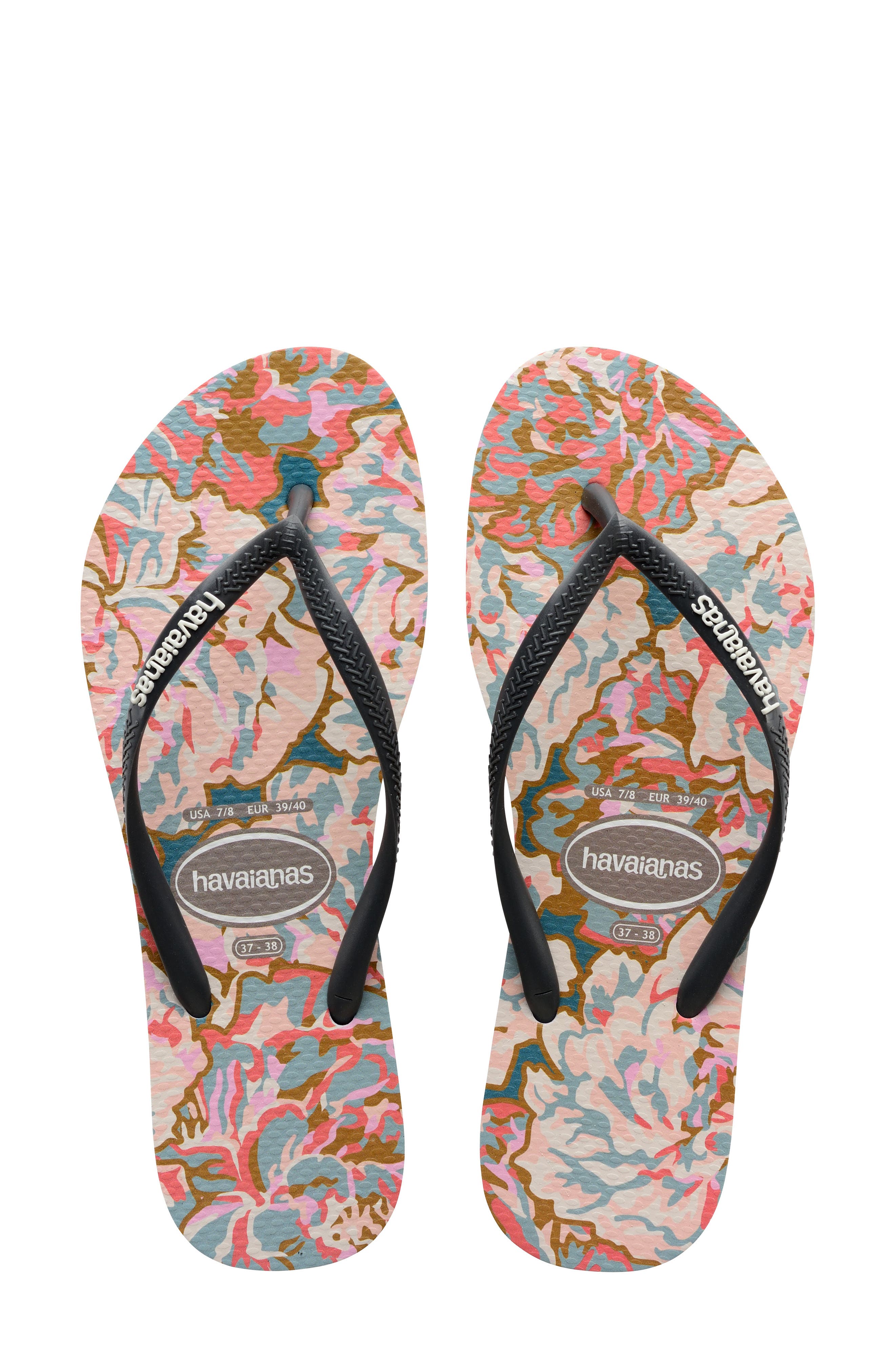 Havaianas Slim Petals Flip Flop, Alternate, color, 