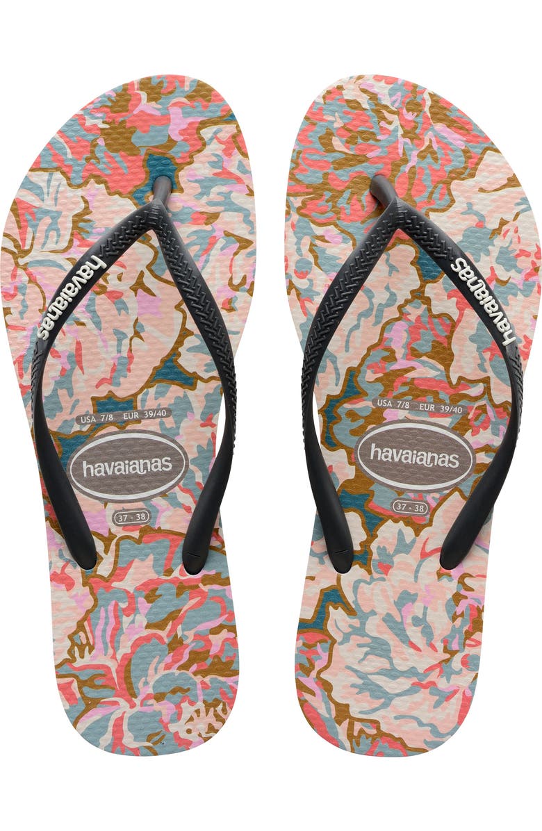 Havaianas Slim Petals Flip Flop, Alternate, color,