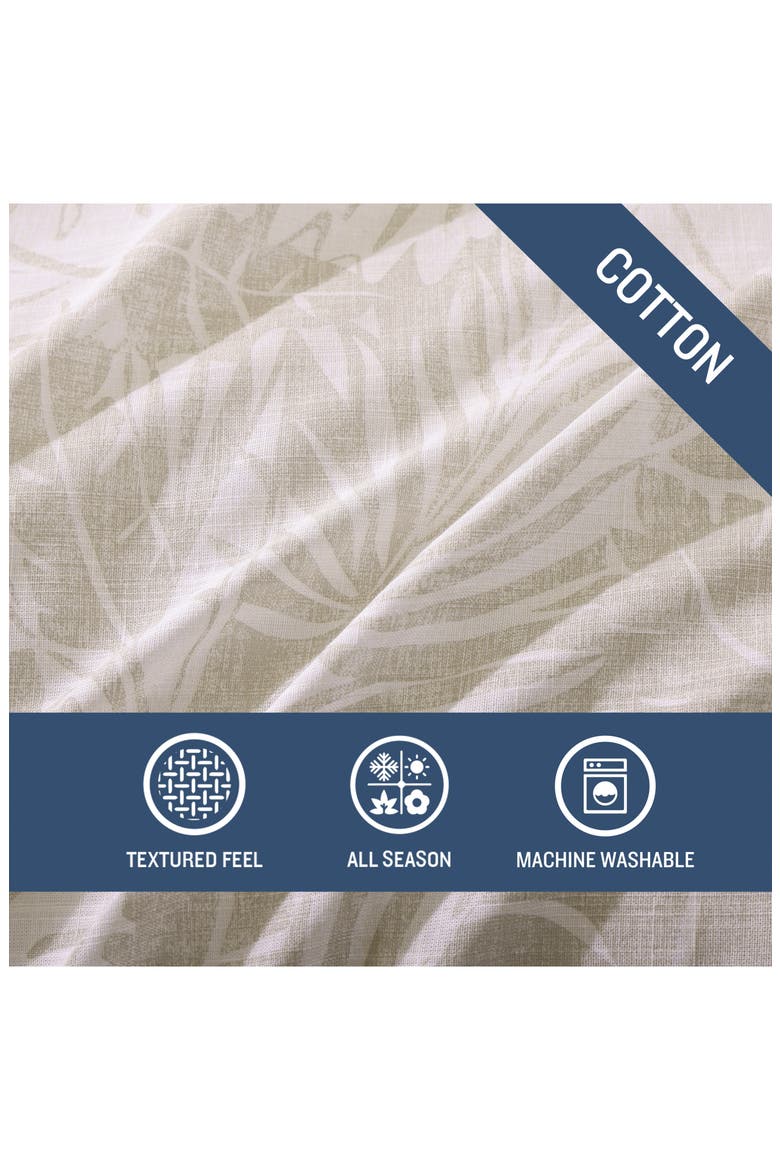 Costa Blanca Comforter & Sham Set, Alternate, color, BEIGE