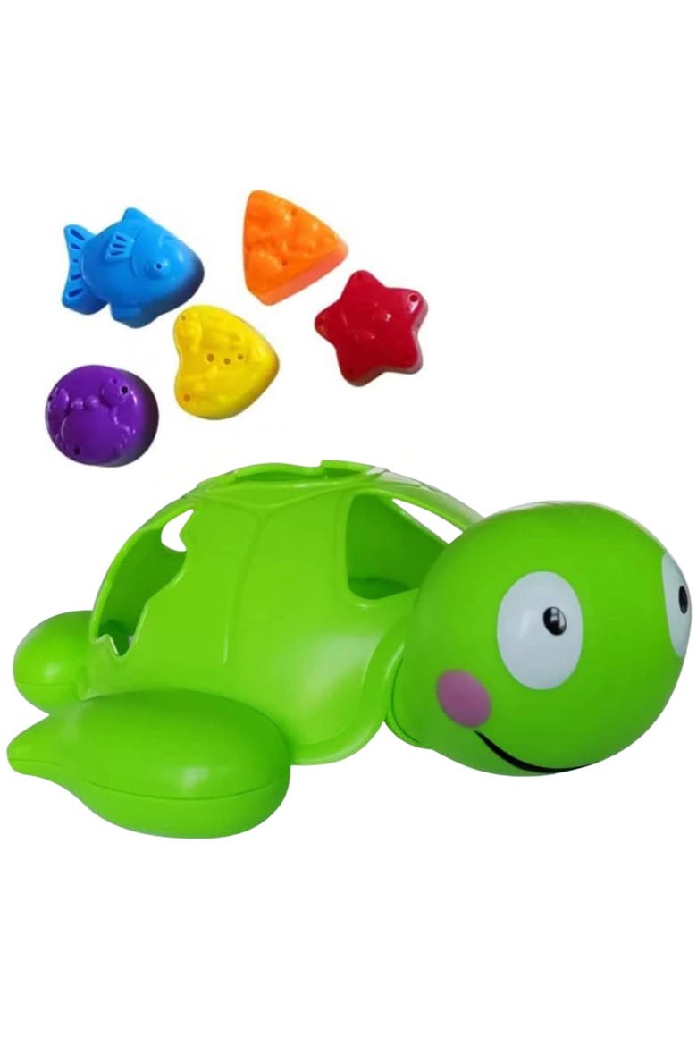 Turtle Colorful Shape Sorter Puzzle Toy Set, Main, color, Multicolor