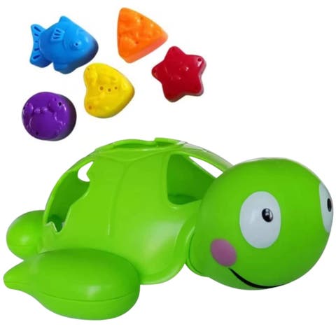 Turtle Colorful Shape Sorter Puzzle Toy Set