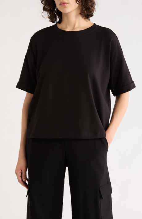 Boxy Crewneck T-Shirt