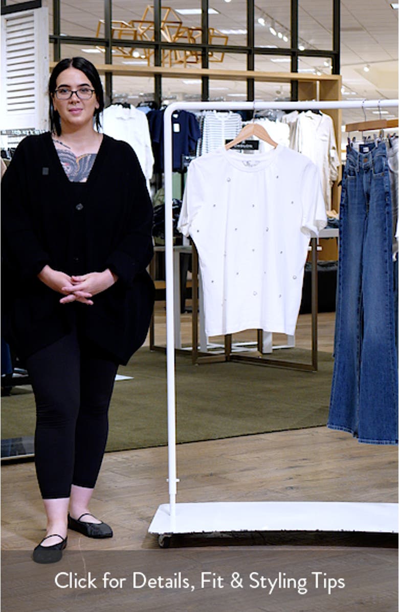 Embellished Cotton T-Shirt, sales video thumbnail