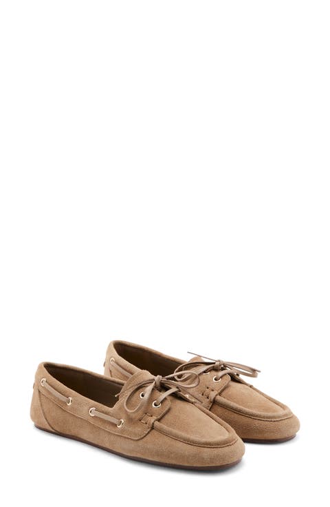 Suede Boat Shoe (Women)