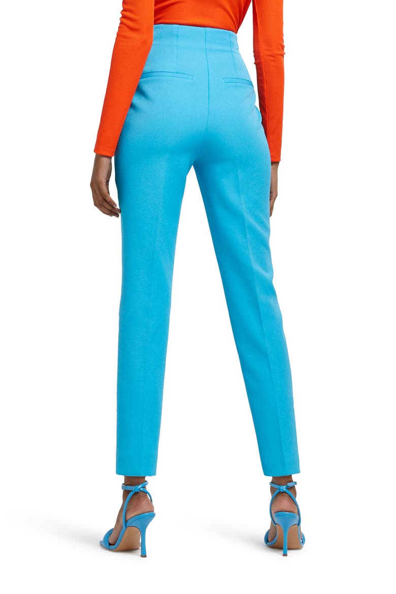 Cigarette Dart Trousers, Alternate, color, BRIGHT BLUE