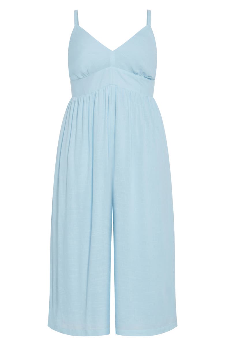 City Chic Lara Jumpsuit, Alternate, color, Boho Blue