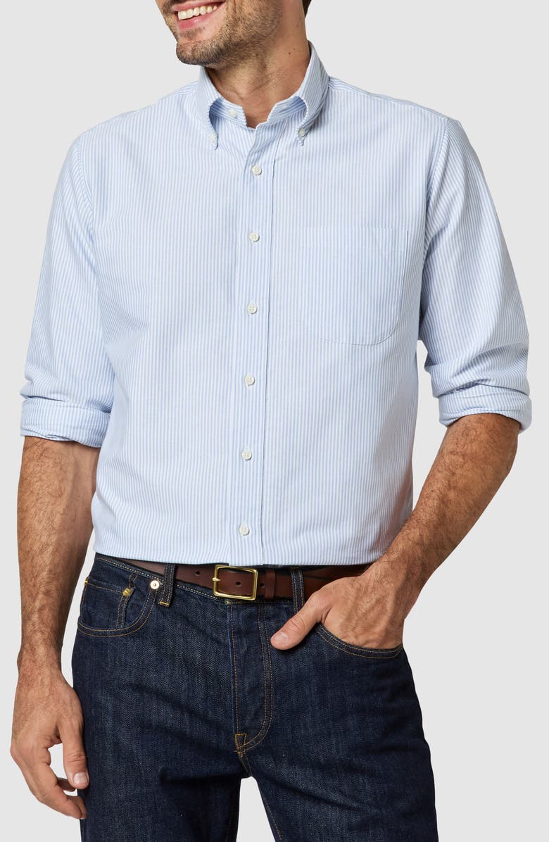 Sid Mashburn Regular Fit Oxford Button-Down Dress Shirt, Main, color, 