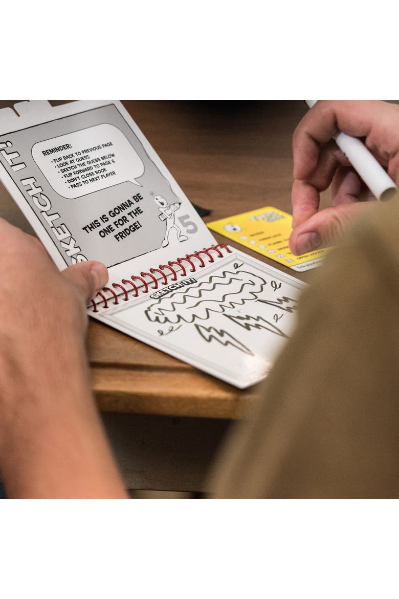 Telestrations Original Family Drawing Game, Alternate, color, Multicolored