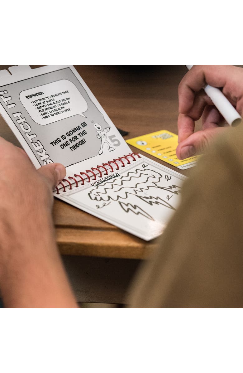 USAOPOLY Telestrations Original Family Drawing Game, Alternate, color, Multicolored