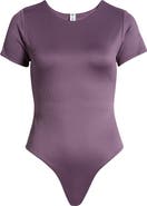 BP. Butter Short Sleeve Rib Bodysuit