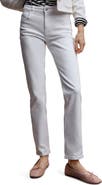 MANGO Medium Comfort Straight Leg Jeans
