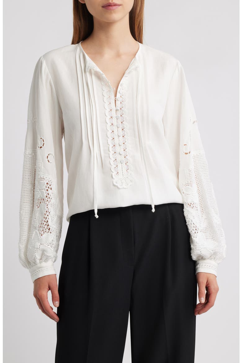 Juni Linen Shirt, Main, color, IVORY