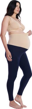 MOTHERHOOD MATERNITY Essential Stretch Secret Fit Over the Belly Maternity Leggings