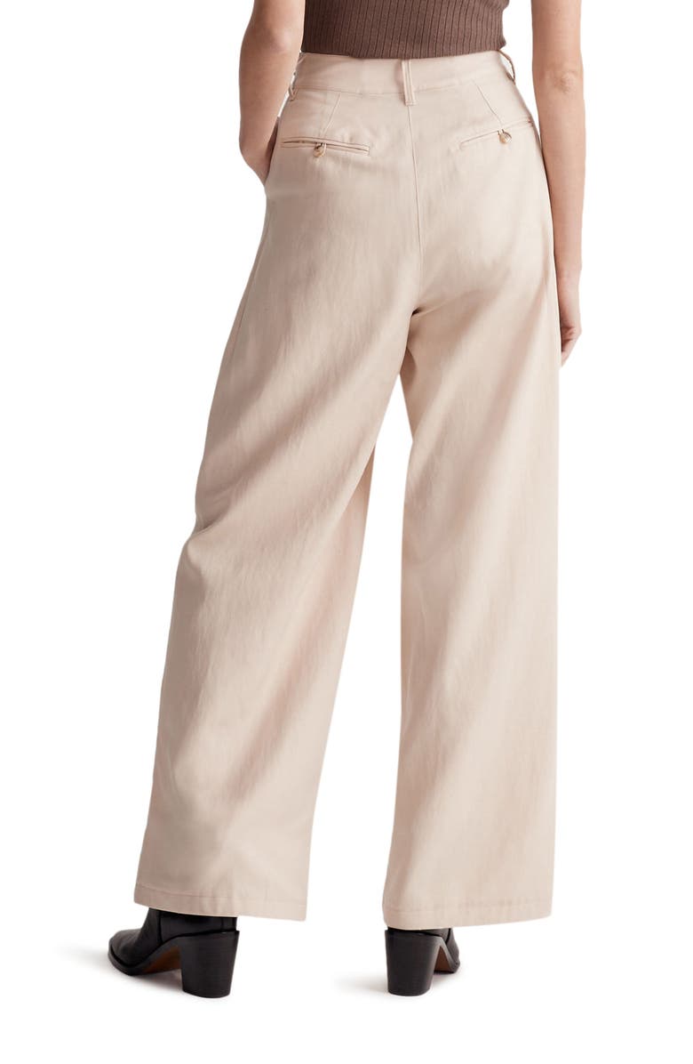 Madewell Harlow Wide Leg Pants, Alternate, color, Harvest Moon