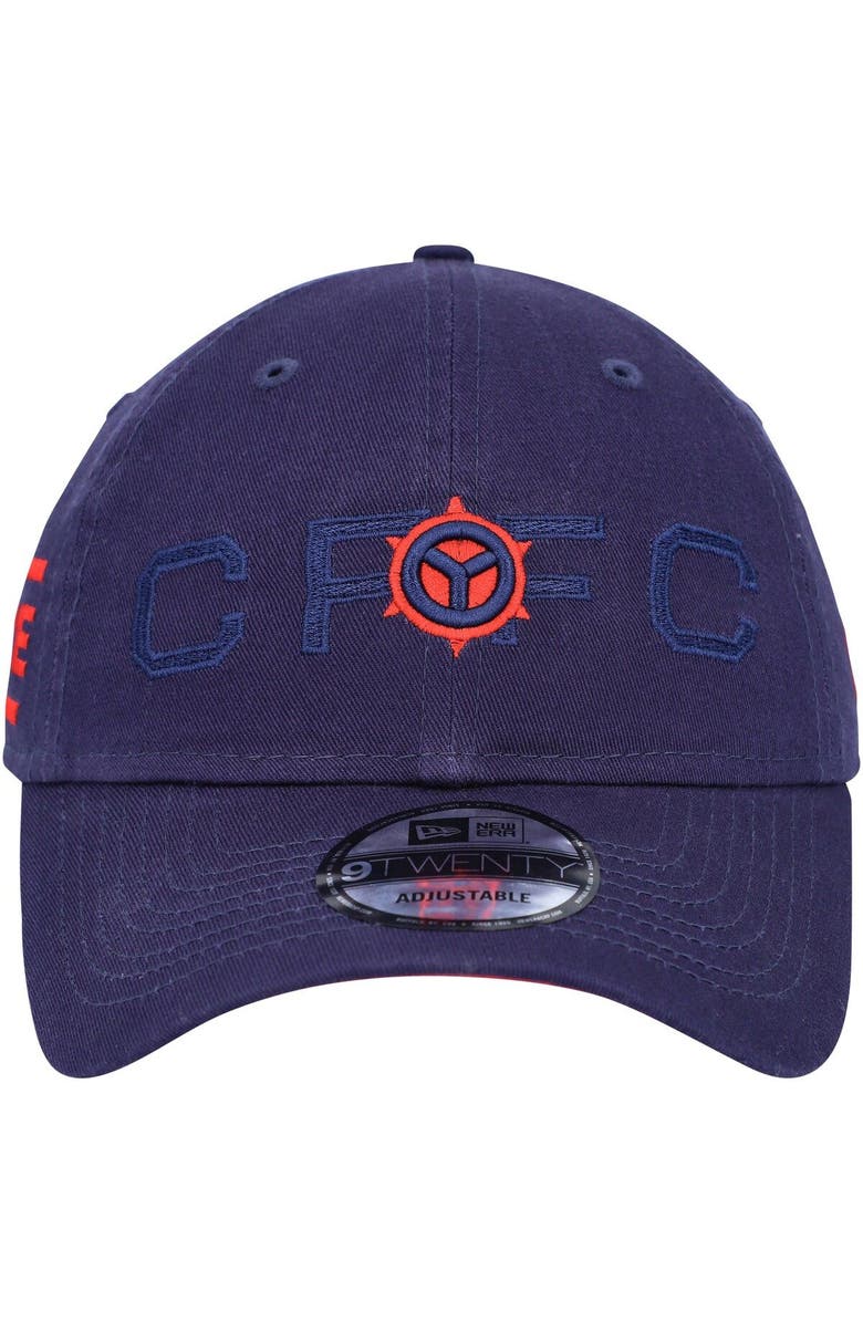 New Era Men's New Era Navy Chicago Fire Kick Off 9TWENTY Adjustable Hat, Alternate, color, Navy