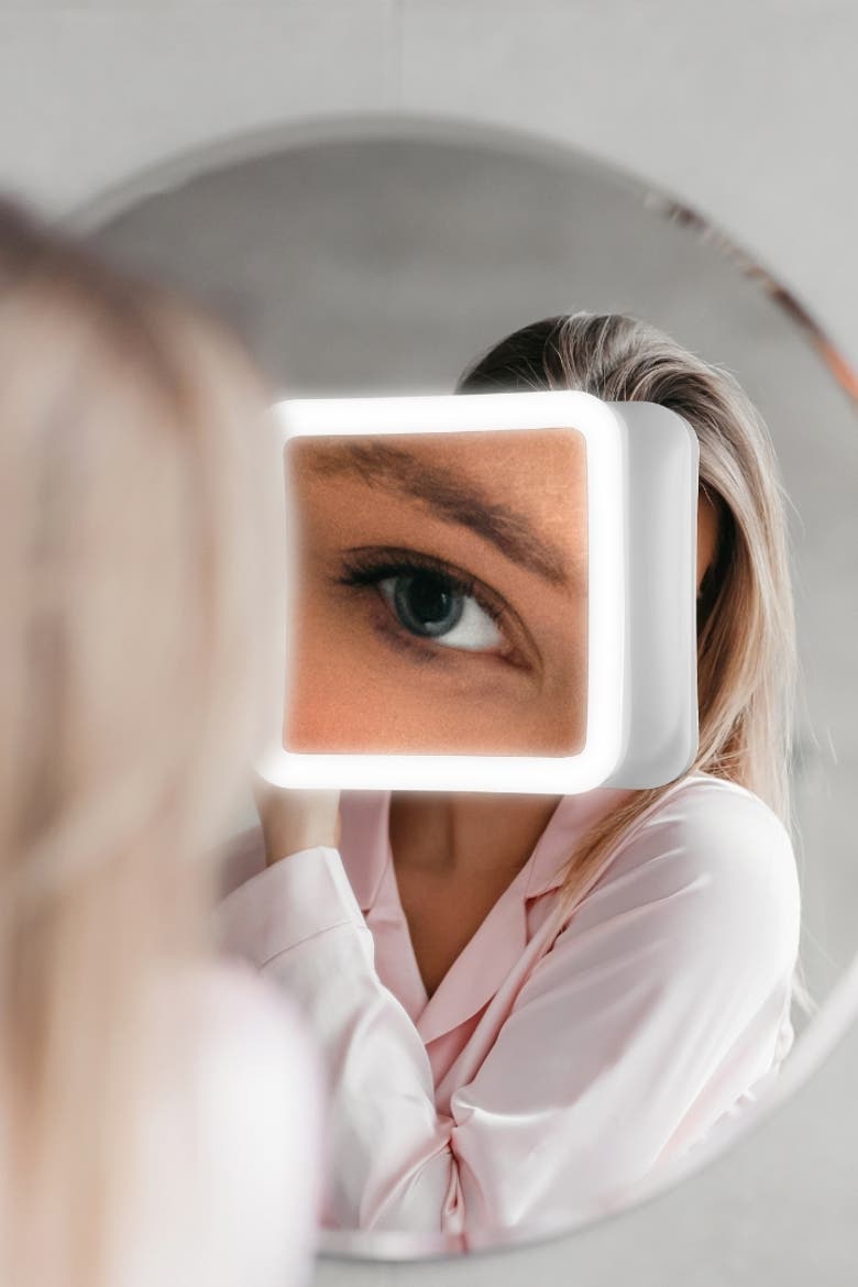 Mira 2 Magnifying Mirror 10x, Alternate, color, White