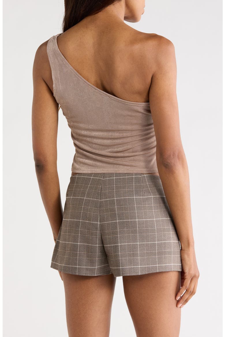 Maddie One-Shoulder Knit Top, Alternate, color, TAUPE
