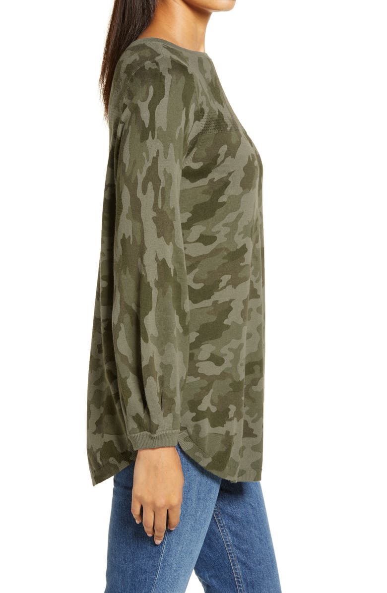 Caslon<sup>®</sup> Bishop Sleeve Sweater, Alternate, color,