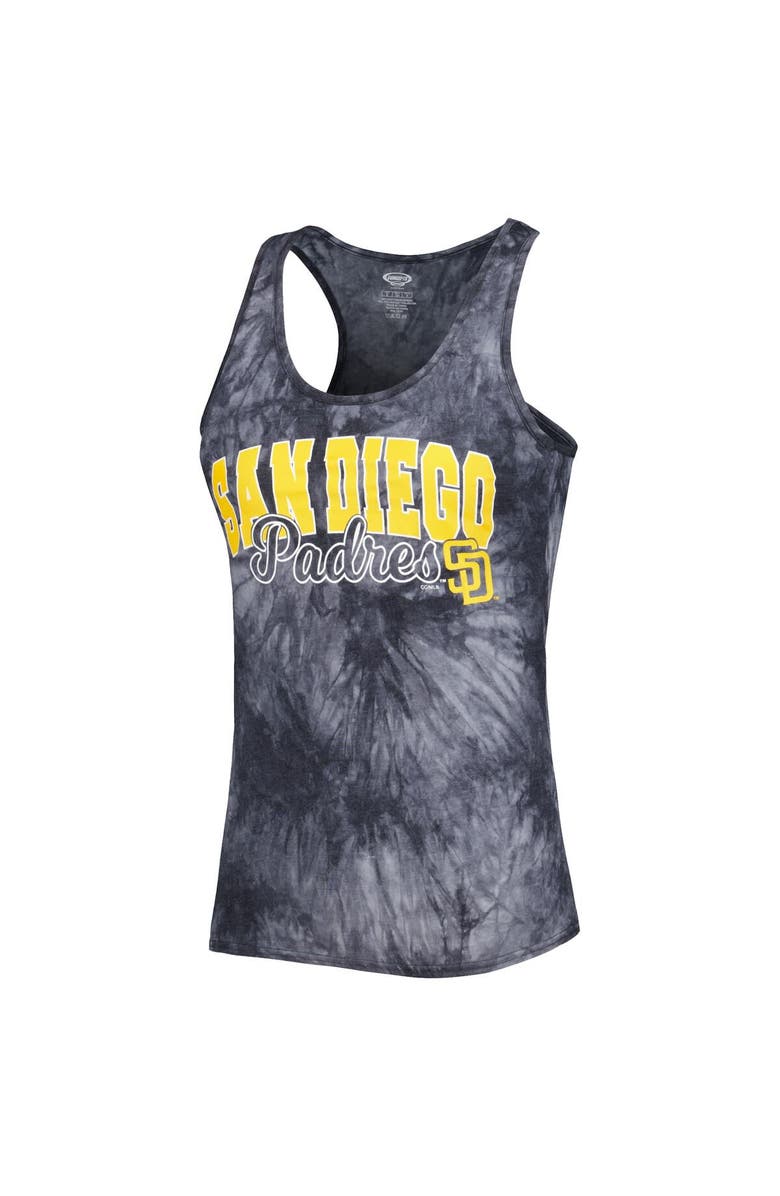 CONCEPTS SPORT Women's Concepts Sport Charcoal San Diego Padres Billboard Racerback Tank & Shorts Sleep Set, Alternate, color,