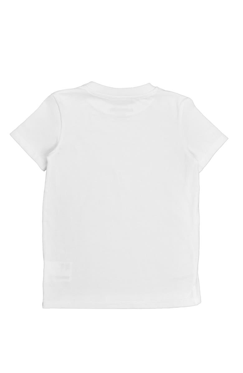 RuffleButts Short Sleeve Basic Tee, Alternate, color, White
