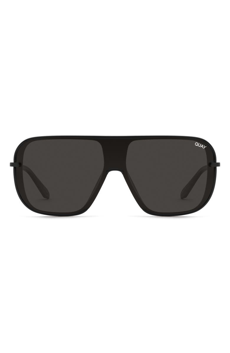 QUAY Take a Number 55mm Polarized Shield Sunglasses, Main, color,