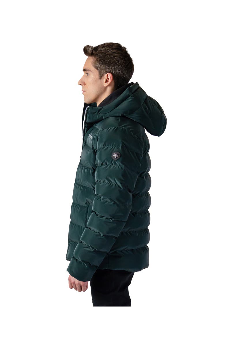 Men's Sparrow Medium Weight Coat, Alternate, color, GREEN DIAMOND