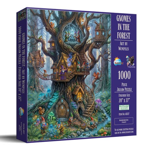 Gnomes in the Forest 1000
