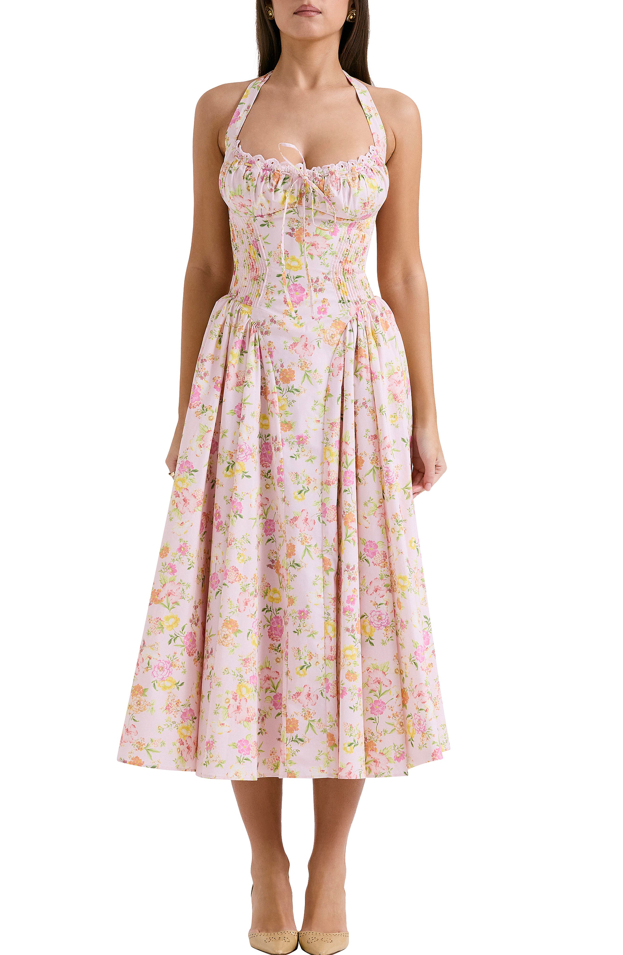 PINK FLORAL PRINT