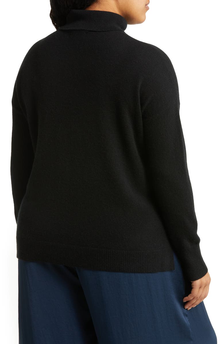 Nordstrom Cashmere Turtleneck Sweater, Alternate, color,