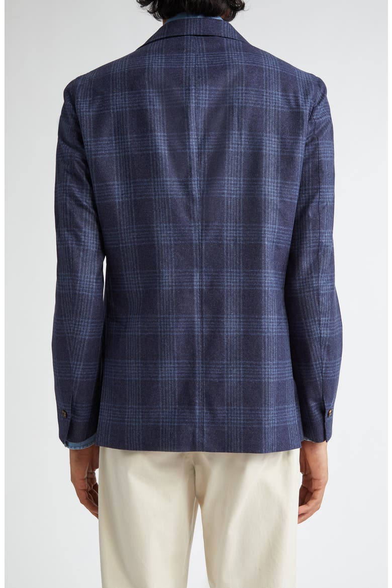 Plaid Wool Blend Sport Coat, Alternate, color, BLUE