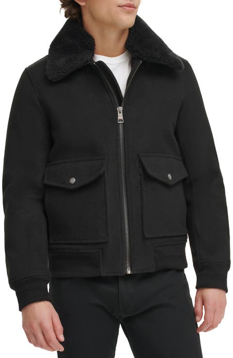 Fleece Collared Jacket