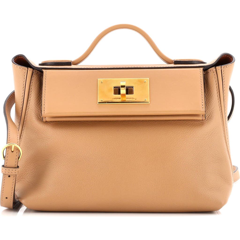 Pre-owned Hermes Hermes 24/24 Bag Verso Evercolor With Swift 21