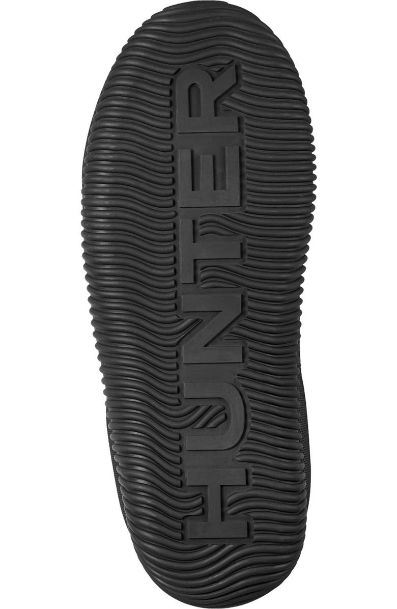 Hunter Thunor Indoor/Outdoor Insulated Roll Top Waterproof Snow Boot, Alternate, color, Black