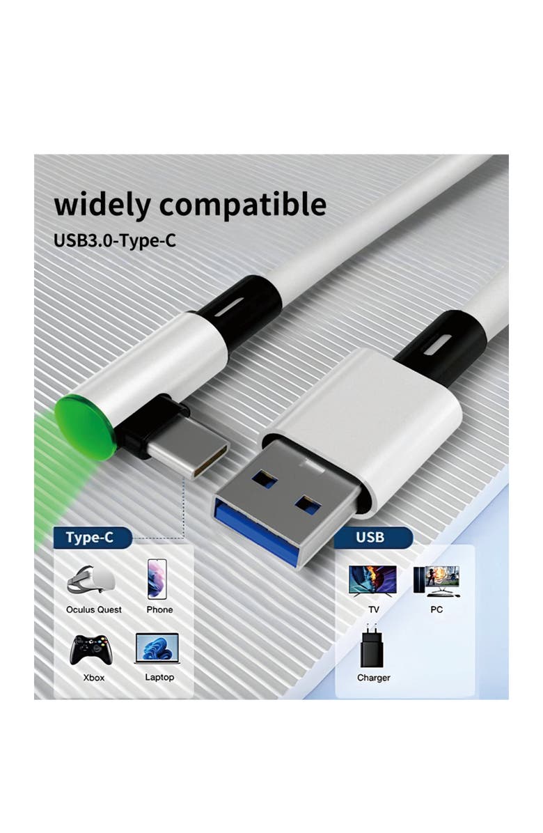 Sonicgrace VR Charging Link Cable, Alternate, color, White