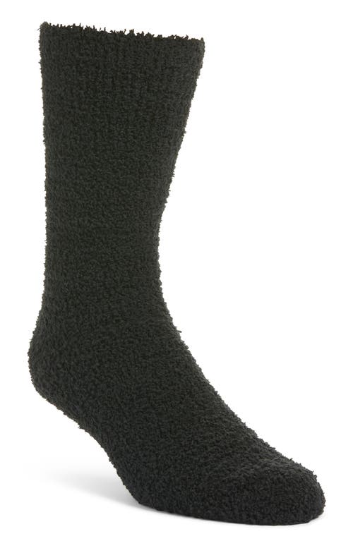 Ugg (r) Fincher Ultra Cozy Fleece Socks In Black