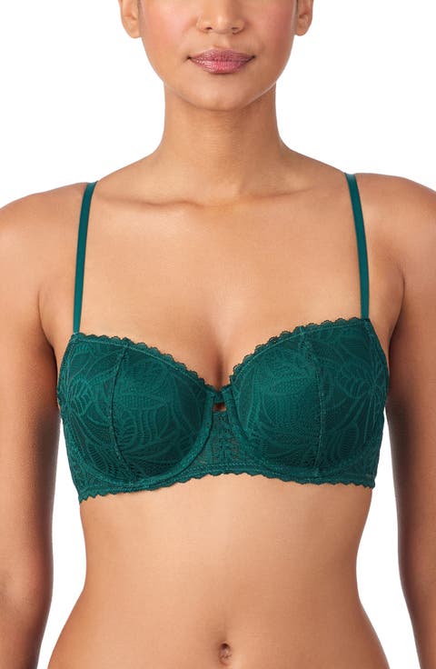 Deco Underwire Lace Balconette Bra