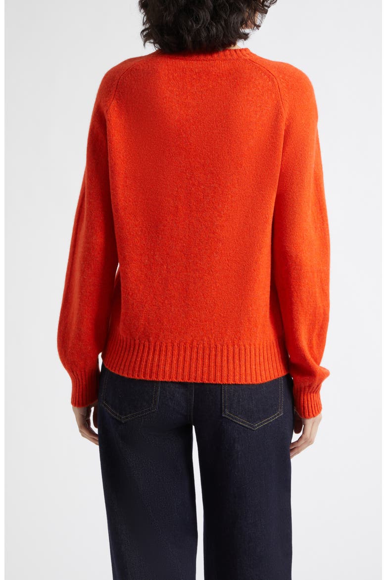 Blyth Lambswool Crewneck Sweater, Alternate, color, CULLODEN RED