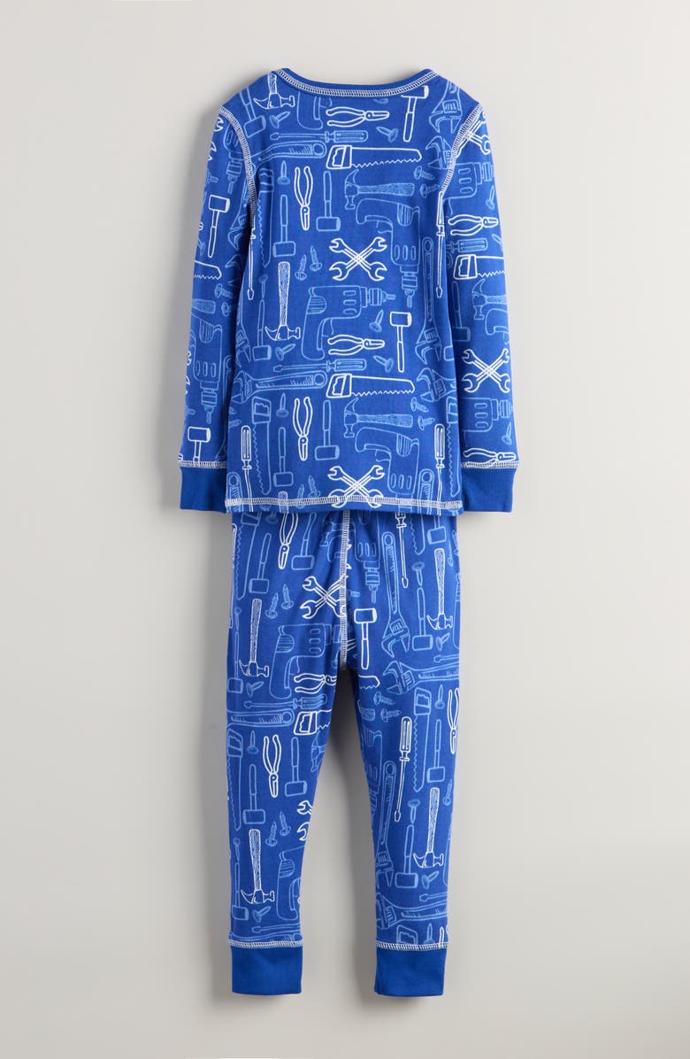 Nordstrom Kids
 Glow in the Dark Fitted Two-Piece Pajamas, Alternate, color, 