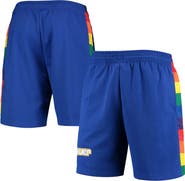 Mitchell & Ness Men's Mitchell & Ness Blue Denver Nuggets 1991 Hardwood Classics 75th Anniversary Swingman Shorts