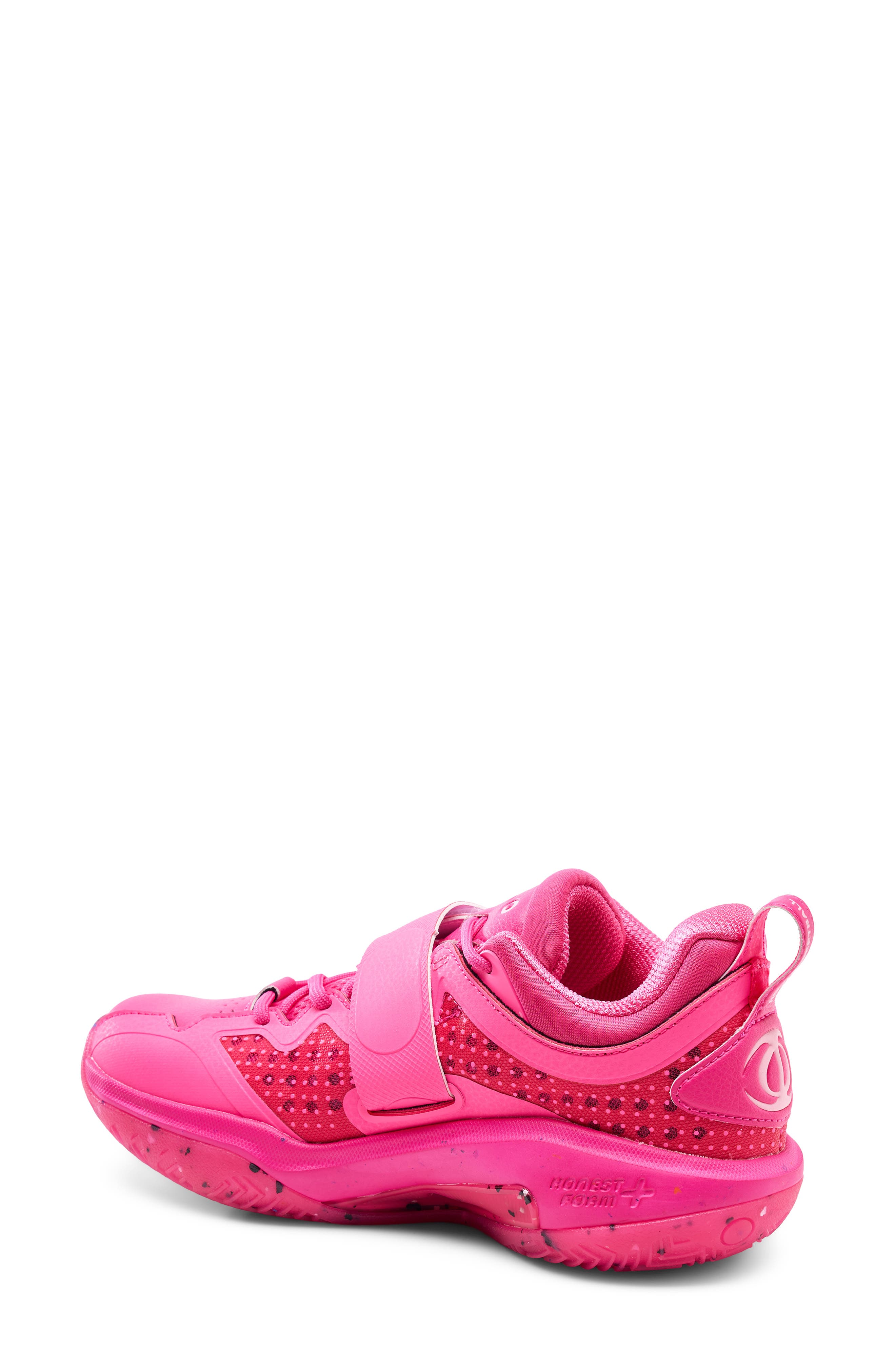 IO Faux Leather Sneaker, Alternate, color, JACY PINK