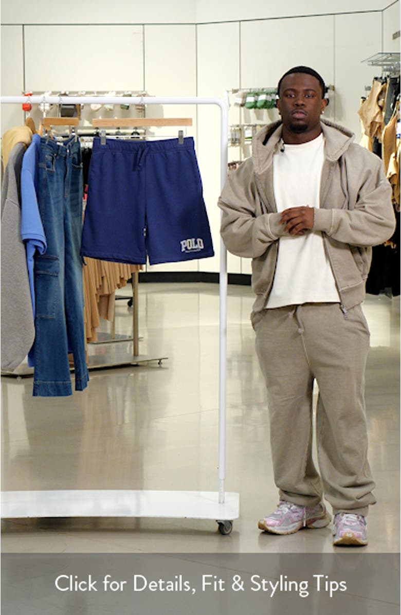 Kids' Easy French Terry Sweat Shorts, sales video thumbnail