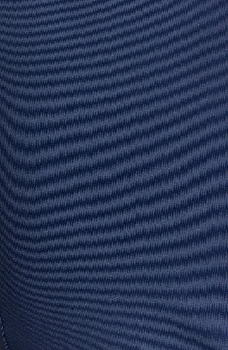 Rip Curl Surf Stripe Long Sleeve UPF 50+ One-Piece Rashguard Swimsuit, Alternate, color, Dark Navy