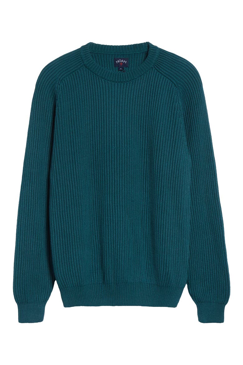 Shaker Stitch Sweater, Alternate, color, DEEP TEAL