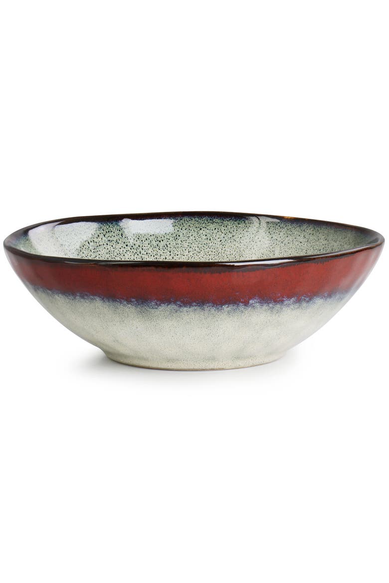 Samara 12 Piece Stoneware Dinnerware Set, Alternate, color, White