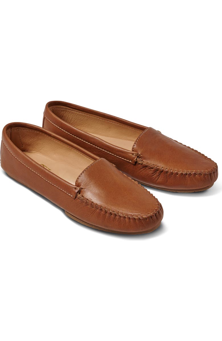 Beek Duck Loafer, Main, color, Cognac