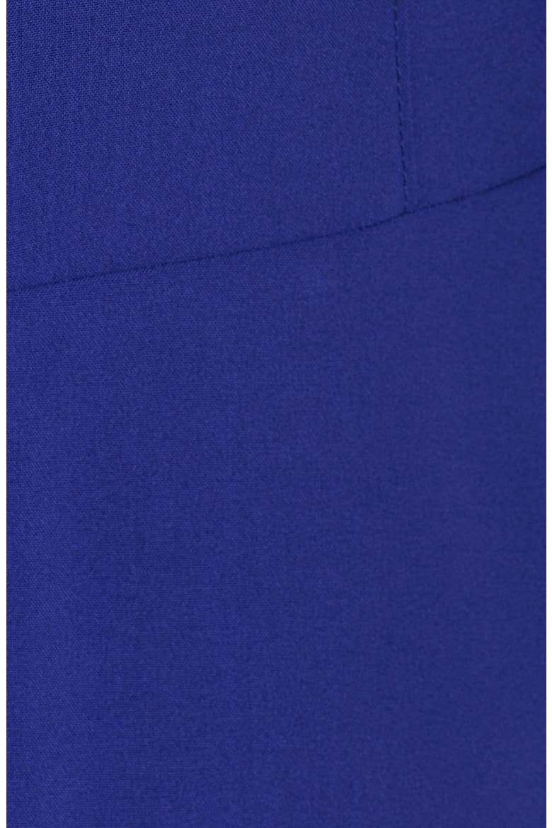 by Andrew Marc Woven Fit & Flare Dress, Alternate, color, AEGEAN