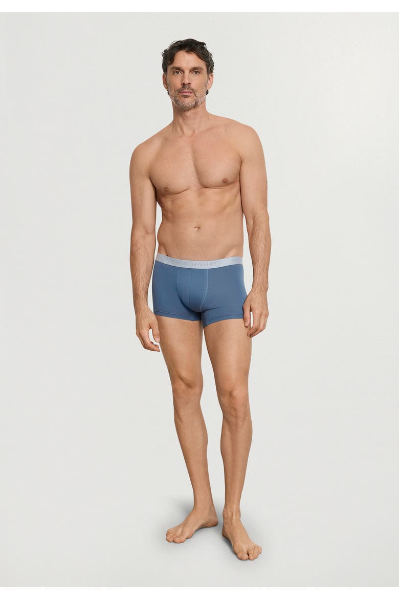 Cotton Essentials 2-Pack Cotton Boxer Briefs, Alternate, color, Studio Green / Retro Bl