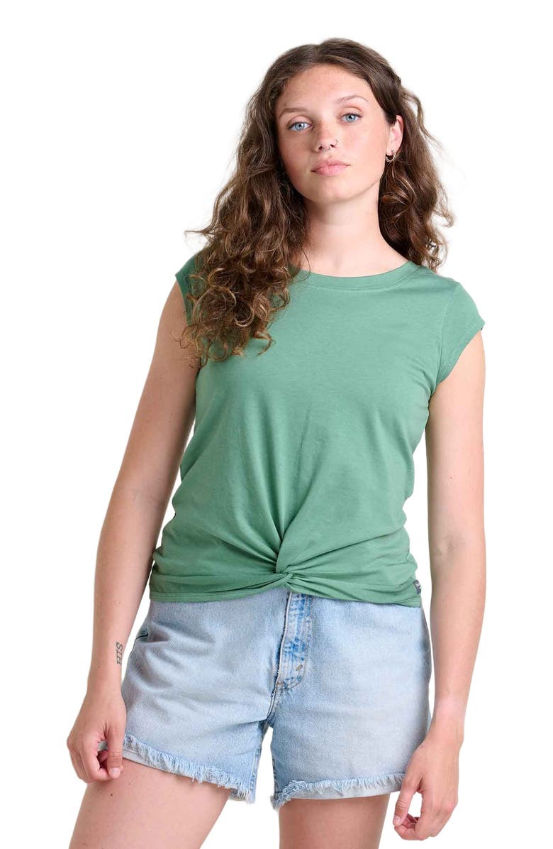 Toad & Co Anza Short Sleeve Shirt, Main, color, Ivy